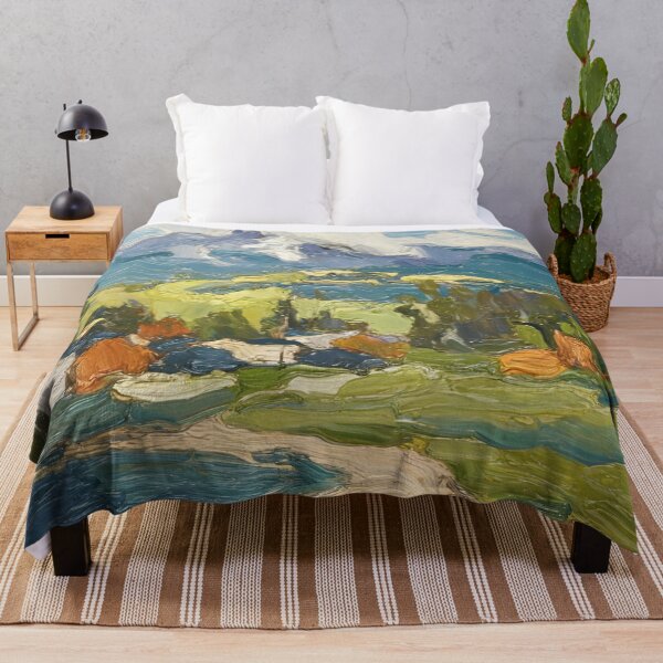 Item preview, The Old Village Under the Peak designed and sold by AJSRPrints.