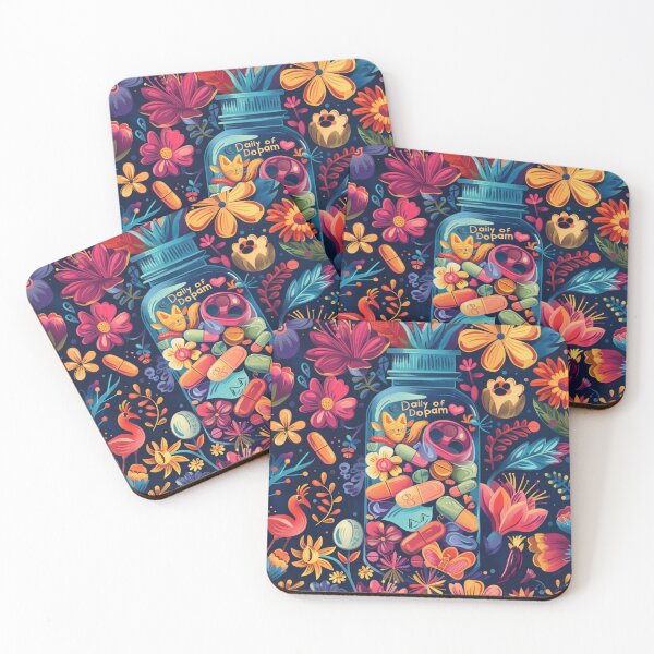 Item preview, Daily Dose of Dopamine – Cute Happy Vibes Design designed and sold by kurtulushstudio.