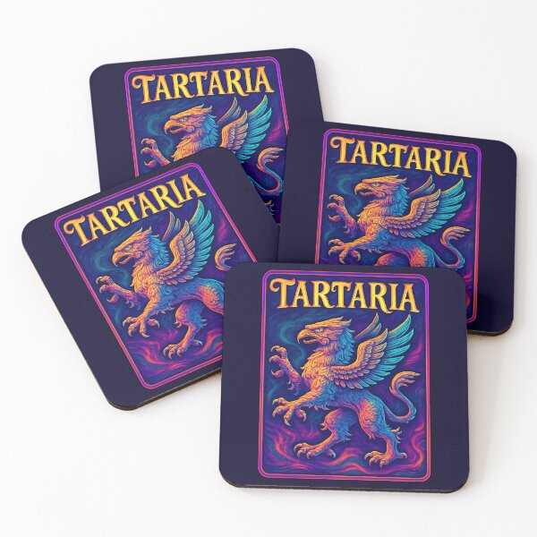 Item preview, Tartarian Empire Griffin – Psychedelic Tartaria Crest Symbol designed and sold by NatIntrovertSoc.
