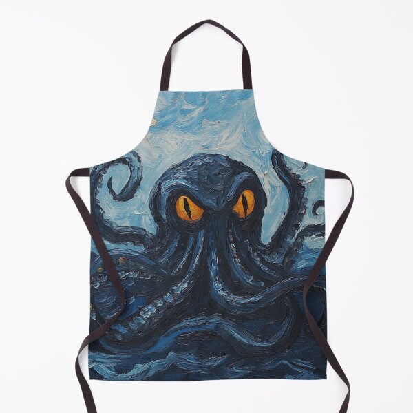Item preview, Kraken | Post-impressionist painting style designed and sold by ComicsFactory.