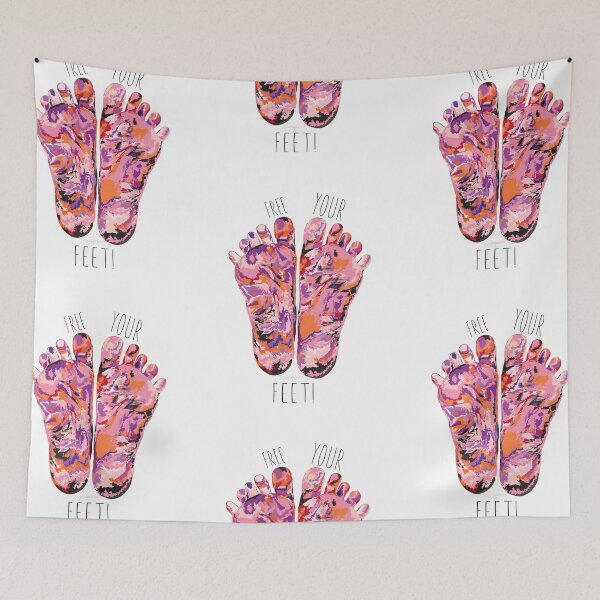 Item preview, Free Your Feet - Pink designed and sold by Jay Taylor.