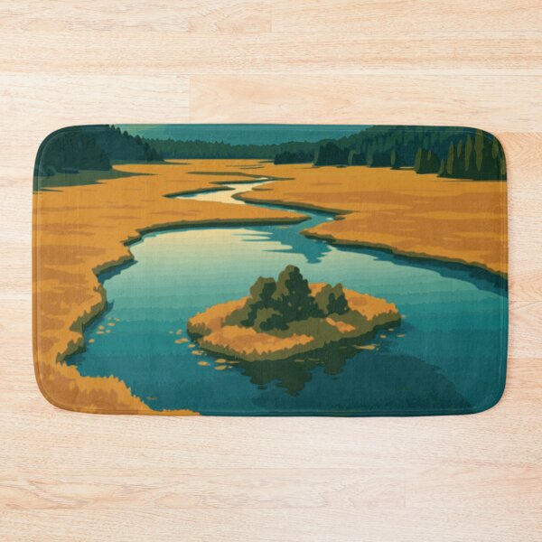 Item preview, Grass Lake Vintage Poster designed and sold by ~ Roodpart ~ Owen White.