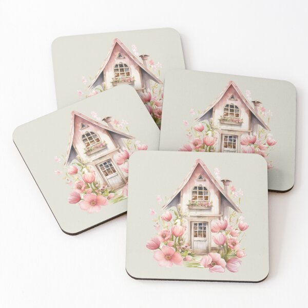 Item preview, Cute, Vintagecottage, tulips,  flowers, pastell, romantic designed and sold by Coolparrotgirl.