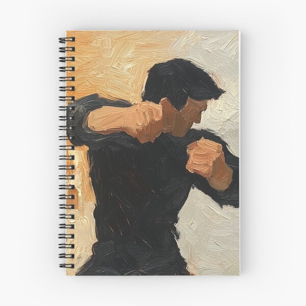 Item preview, Krav Maga fighter | Post-impressionist painting style designed and sold by ComicsFactory.