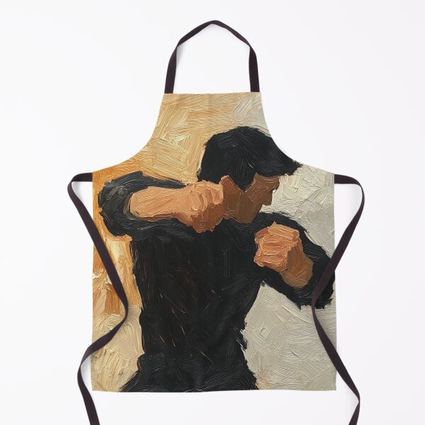 Item preview, Krav Maga fighter | Post-impressionist painting style designed and sold by ComicsFactory.