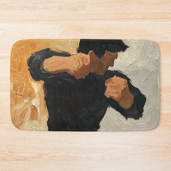 Item preview, Krav Maga fighter | Post-impressionist painting style designed and sold by ComicsFactory.
