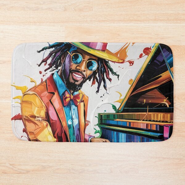 Item preview, charismatic jazz pianist designed and sold by Random Designs.