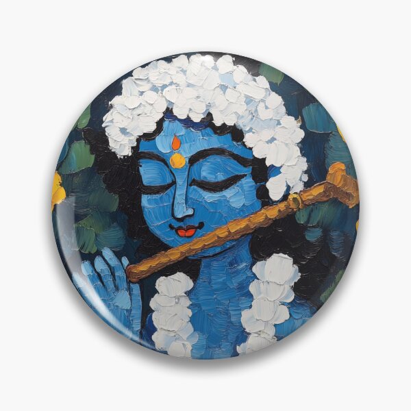 Item preview, Krishna | Post-impressionist painting style designed and sold by ComicsFactory.