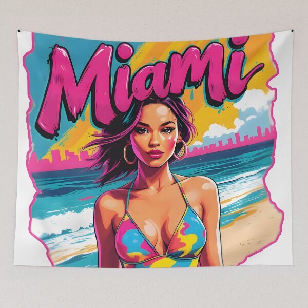 Item preview, Miami Vibes designed and sold by BazbobMerch.