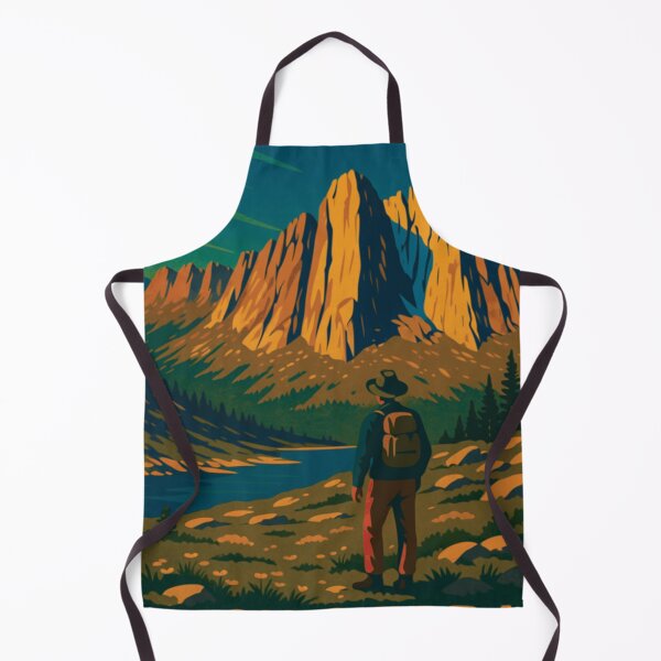 Item preview, Granite Cathedral High Sierra Vintage Poster designed and sold by ~ Roodpart ~ Owen White.