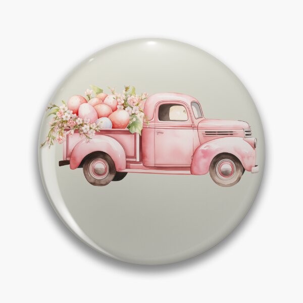 Item preview, Cute, Vintage car, tulips,  flowers, pastell, romantic designed and sold by Coolparrotgirl.