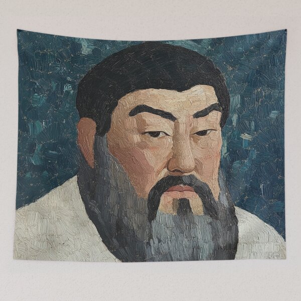 Item preview, Kublai Khan | Post-impressionist painting style designed and sold by ComicsFactory.