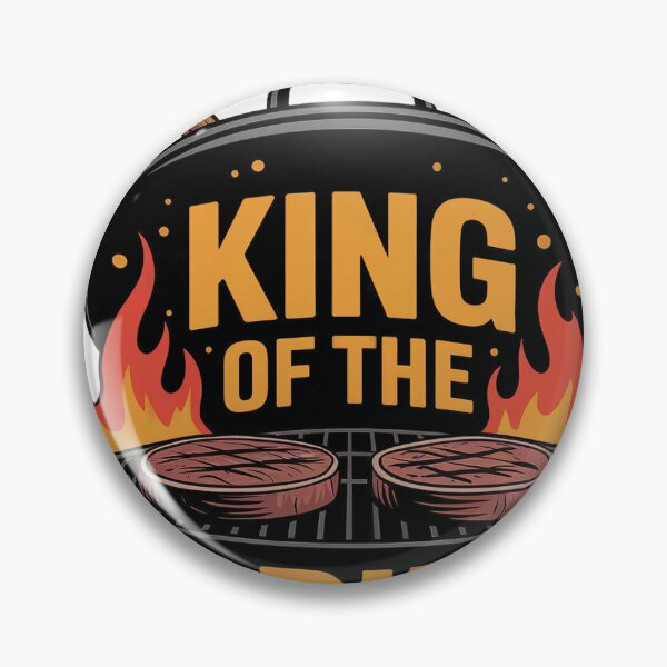 Item preview, King of the Grill designed and sold by Random Designs.