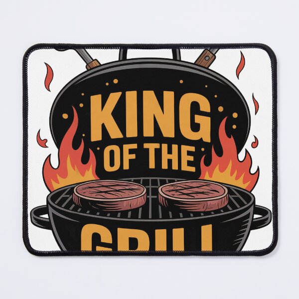 Item preview, King of the Grill designed and sold by Random Designs.