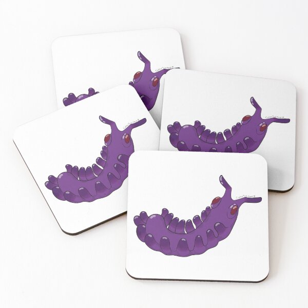Item preview, A Bunch of Colorful Luvwurms - Purple designed and sold by CoffeeTechNerd.