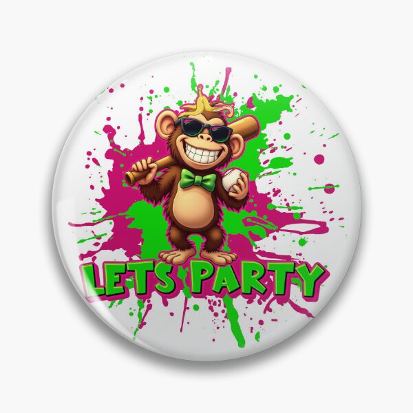 Item preview, Party Animals Baseball designed and sold by TheGingerEffect.