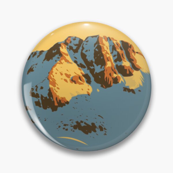 Item preview, Golden Round Top Sunset Vintage Poster designed and sold by ~ Roodpart ~ Owen White.