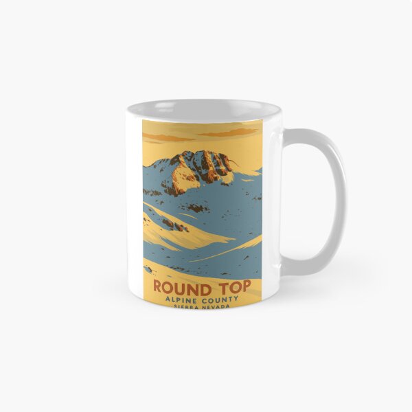 Item preview, Golden Round Top Sunset Vintage Poster designed and sold by ~ Roodpart ~ Owen White.