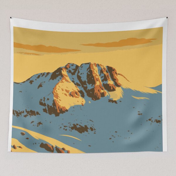Item preview, Golden Round Top Sunset Vintage Poster designed and sold by ~ Roodpart ~ Owen White.