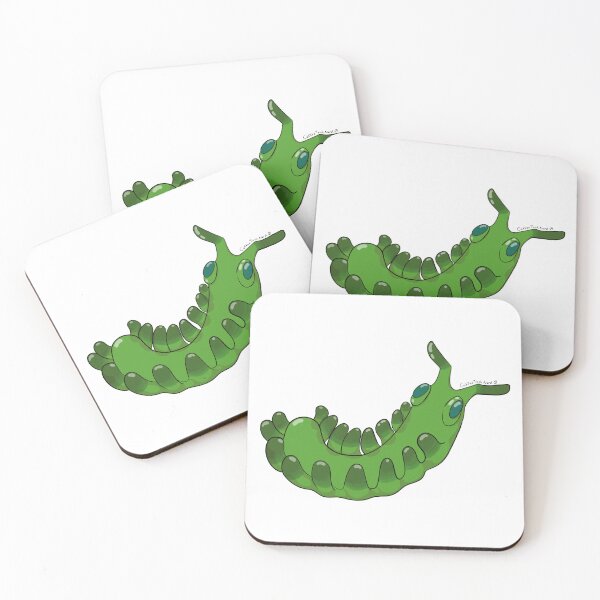 Item preview, A Bunch of Colorful Luvwurms - Green designed and sold by CoffeeTechNerd.