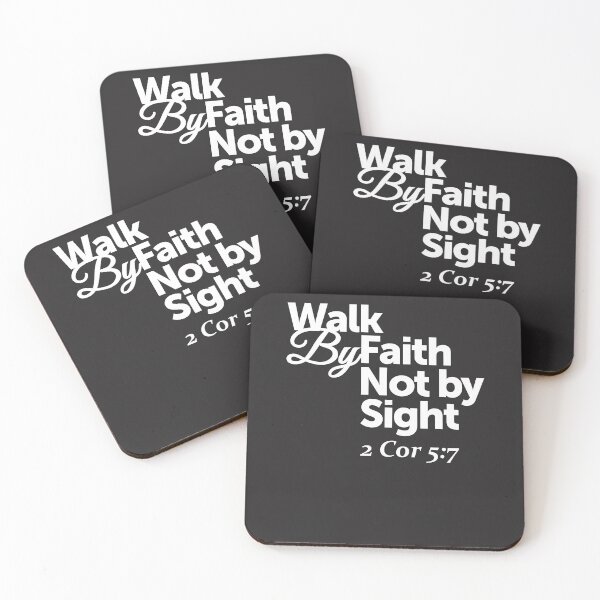 Item preview, Walk by Faith Not by Sight - 2 Cor 5:7 designed and sold by cidolopez.