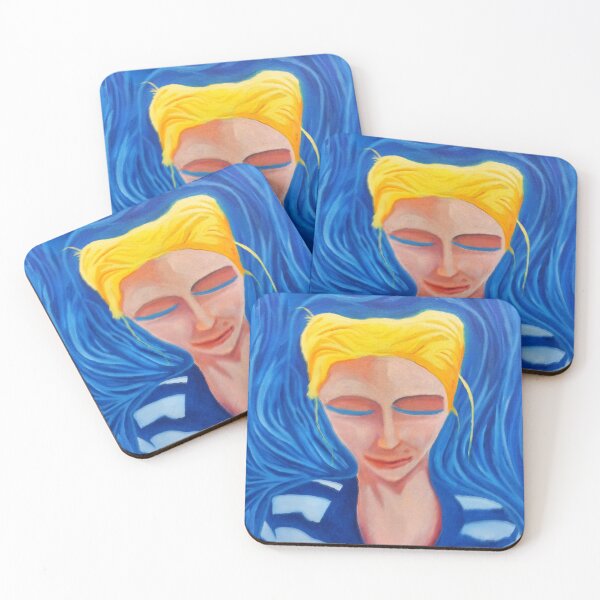 Item preview, The woman in blue designed and sold by ElectricSugar.