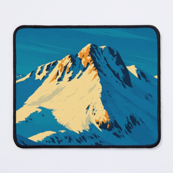 Item preview, Cool Morning Round Top Peak Vintage Poster designed and sold by ~ Roodpart ~ Owen White.