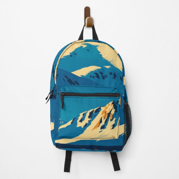 Item preview, Cool Morning Round Top Peak Vintage Poster designed and sold by ~ Roodpart ~ Owen White.