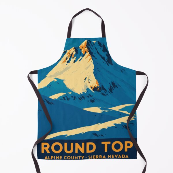 Item preview, Cool Morning Round Top Peak Vintage Poster designed and sold by ~ Roodpart ~ Owen White.