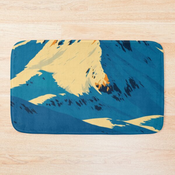 Item preview, Cool Morning Round Top Peak Vintage Poster designed and sold by ~ Roodpart ~ Owen White.