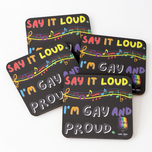 Item preview, Pride - Say It Loud I'm gay And Proud designed and sold by 502Templates.