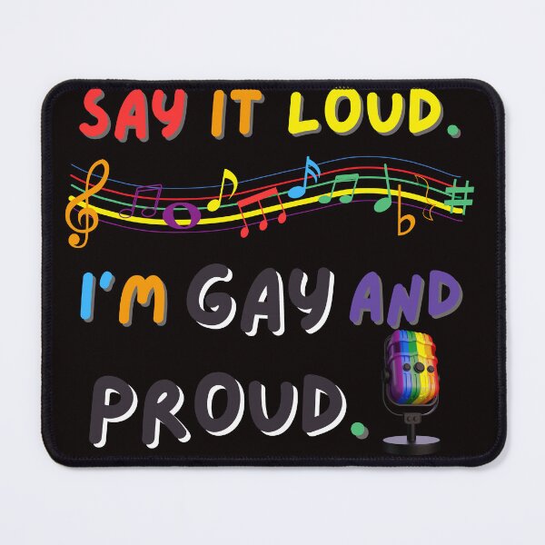 Item preview, Pride - Say It Loud I'm gay And Proud designed and sold by 502Templates.
