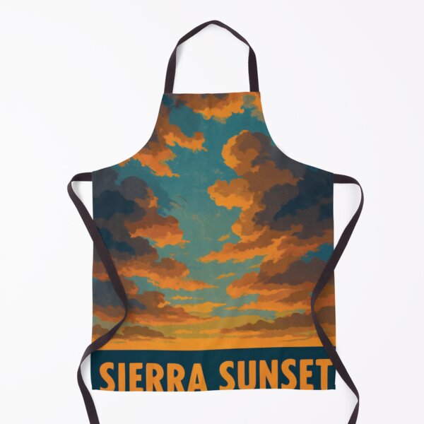 Item preview, Sierra Sunset Vintage Poster designed and sold by ~ Roodpart ~ Owen White.