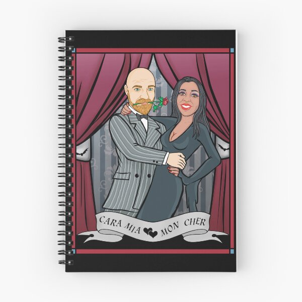 Item preview, Romantic Couple Art Katrina T by Moody Characters designed and sold by VixxxenDesigns.