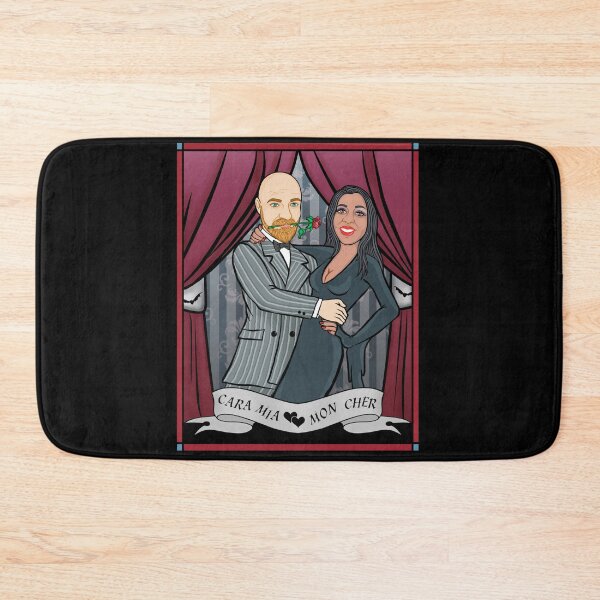 Item preview, Romantic Couple Art Katrina T by Moody Characters designed and sold by VixxxenDesigns.