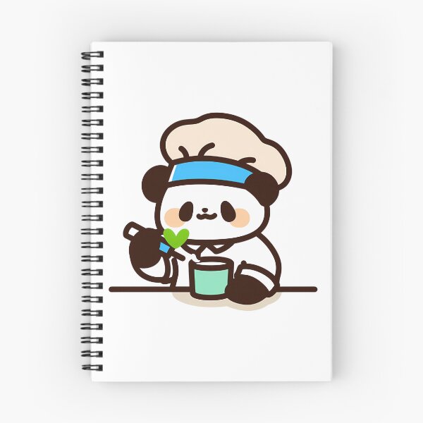 Item preview, Panda Pastry Chef designed and sold by Elinotes.