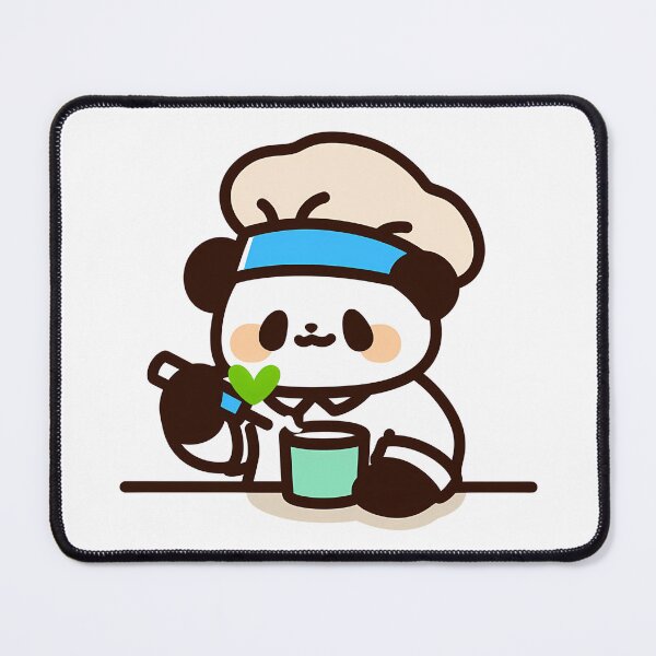 Item preview, Panda Pastry Chef designed and sold by Elinotes.