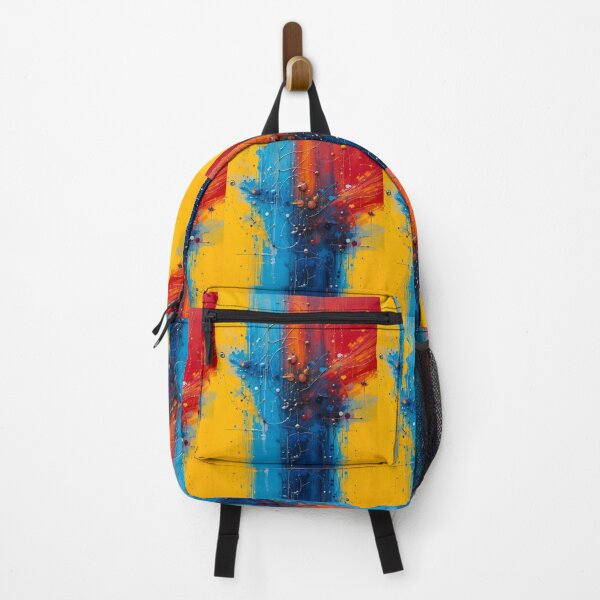 Item preview, Rainbow Red Blue Yellow Fusion Colors Emotions Art designed and sold by ART ATTACK ZONE.
