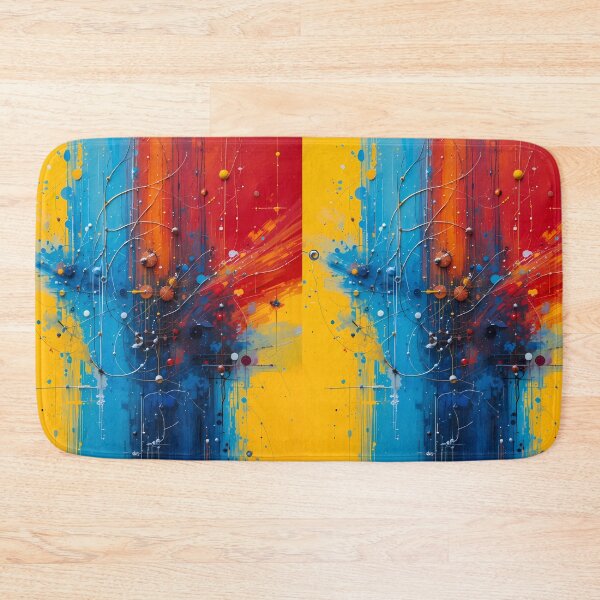 Item preview, Rainbow Red Blue Yellow Fusion Colors Emotions Art designed and sold by ART ATTACK ZONE.