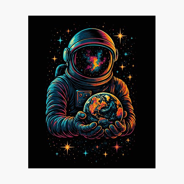 Item preview, Astronaut Planets Astronaut Science Space  designed and sold by Pirascano.