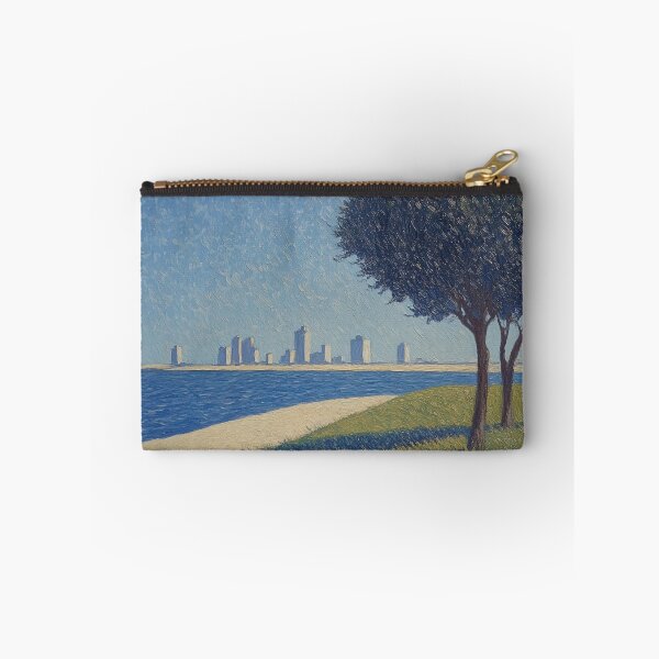 Item preview, Kuwait landscape | Post-impressionist painting style designed and sold by ComicsFactory.