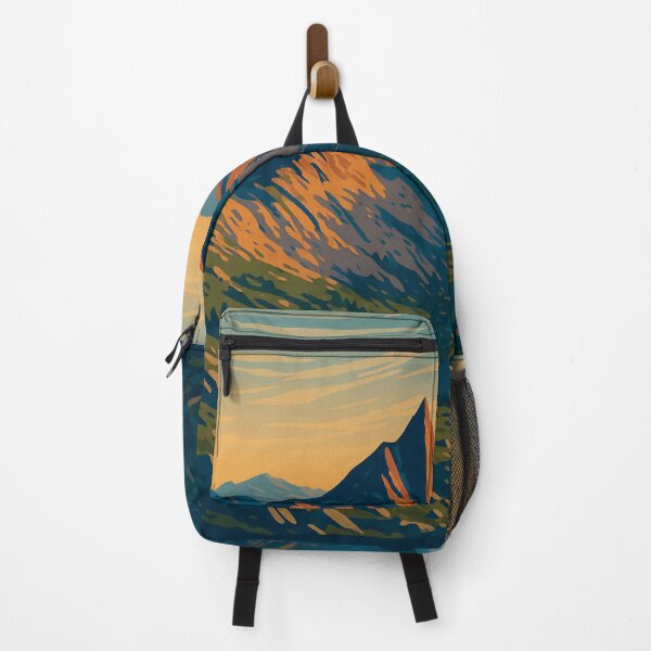 Item preview, Whorl Mountain Vintage Poster designed and sold by ~ Roodpart ~ Owen White.
