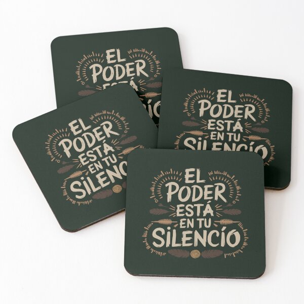 Item preview, El poder está en tu Silencio designed and sold by La Maga.
