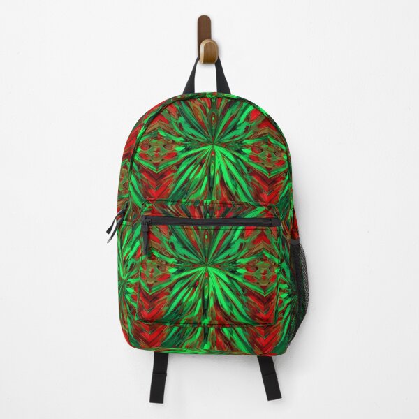 Item preview, Life Red Green Movements Colors Abstract Paint Art designed and sold by ART ATTACK ZONE.