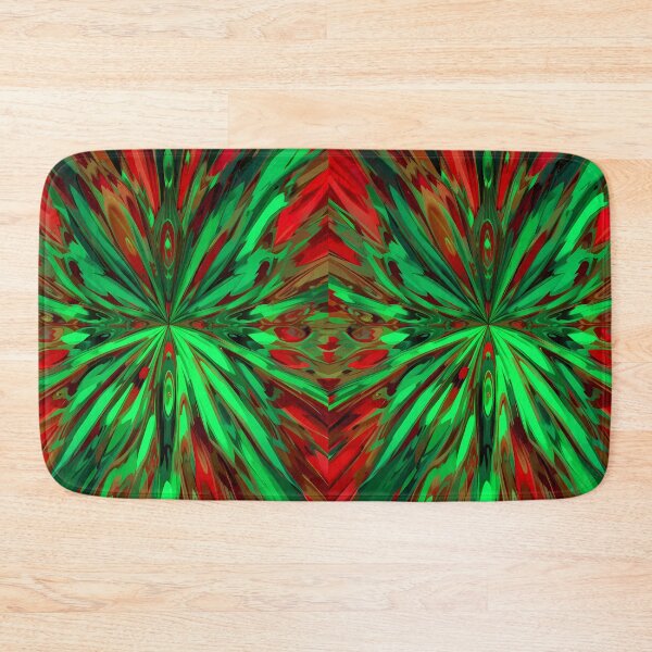 Item preview, Life Red Green Movements Colors Abstract Paint Art designed and sold by ART ATTACK ZONE.