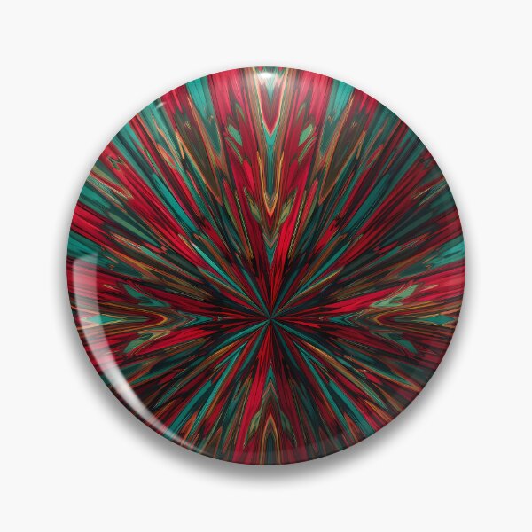 Item preview, Surreal Red Green Movements Colors Abstract Paint Art designed and sold by ART ATTACK ZONE.