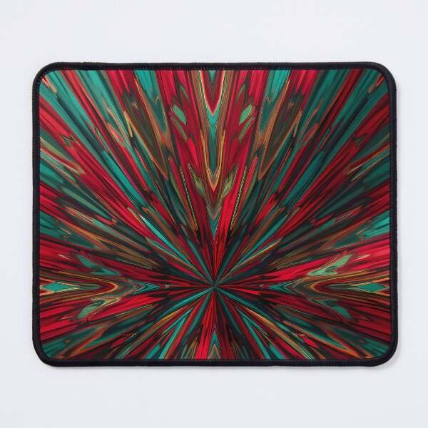 Item preview, Surreal Red Green Movements Colors Abstract Paint Art designed and sold by ART ATTACK ZONE.