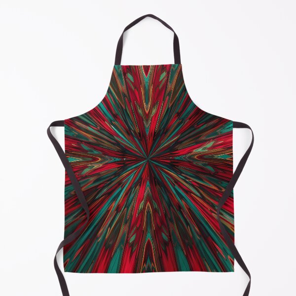 Item preview, Surreal Red Green Movements Colors Abstract Paint Art designed and sold by ART ATTACK ZONE.