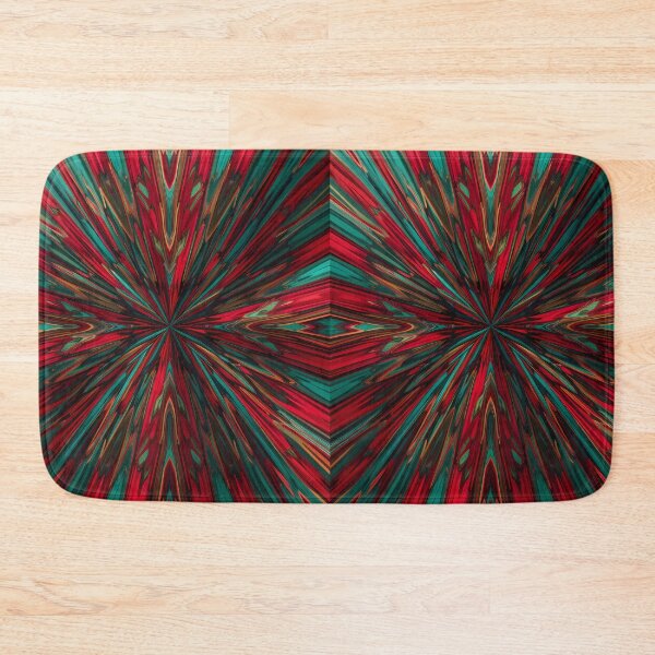 Item preview, Surreal Red Green Movements Colors Abstract Paint Art designed and sold by ART ATTACK ZONE.