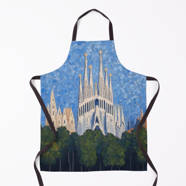 Item preview, La Sagrada Familia | Post-impressionist painting style designed and sold by ComicsFactory.